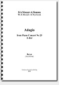 W.A.Mozart-A.Nizhnik. Adagio from Piano Concert No 23, A-dur. For accordion solo W.A.Mozart-A.Nizhnik. Adagio from Piano Concert No 23, A-dur. For accordion solo
